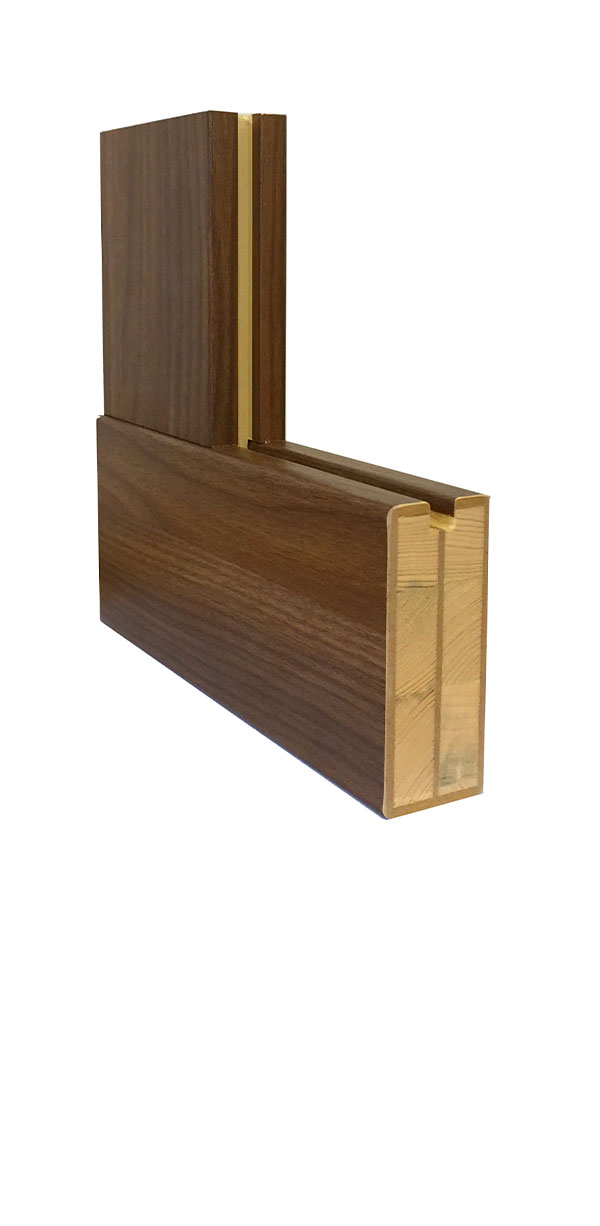 sezione porta blindata
